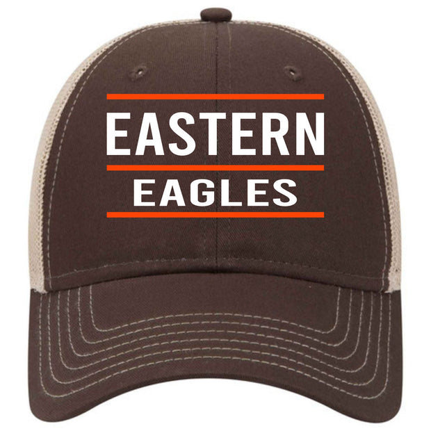 EASTERN EAGLES LOW PROFILE BROWN/KHAKI HAT