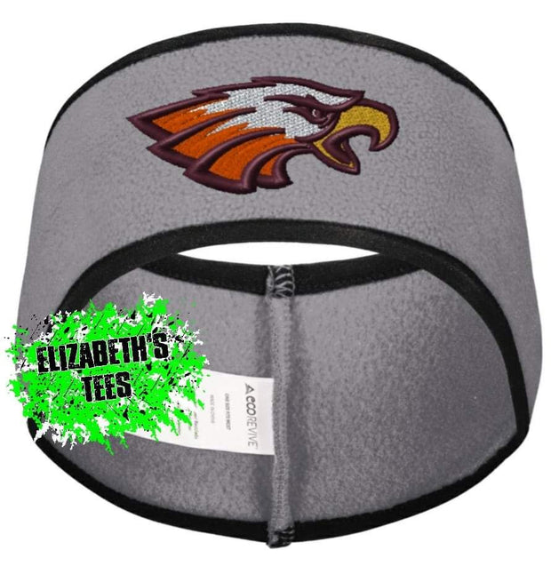 Embroidered EagleHead on Chill Fleece Headband