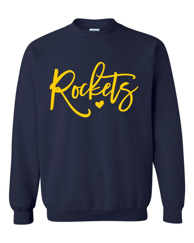 Adult Unisex Crewneck Sweatshirt ROCKETS