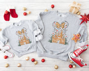 Gingerbread Castle ADULT CREWNECK