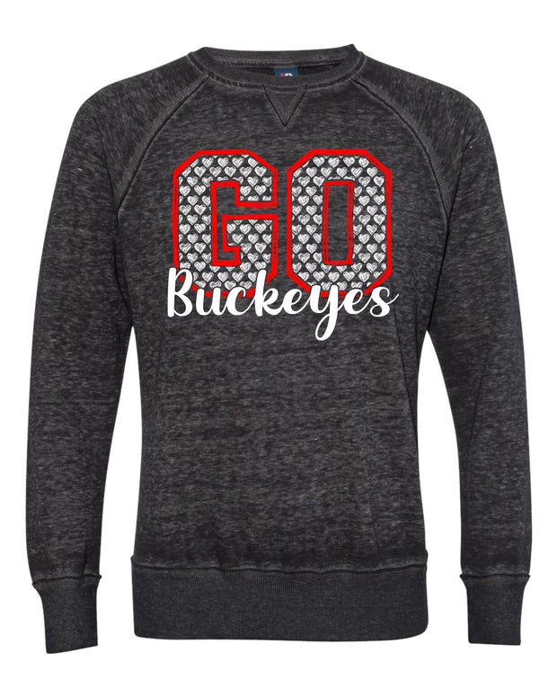 GO BUCKEYES UNISEX CREWNECK