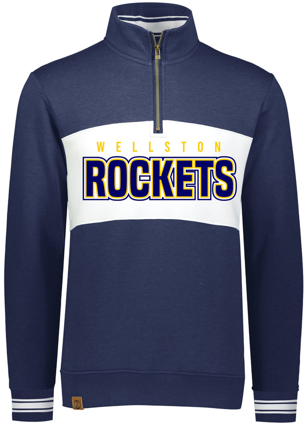 ADULT UNISEX 1/4 PULLOVER WELLSTON ROCKETS