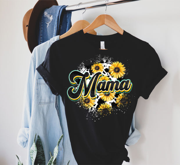 MAMA SUNFLOWER SPLATTER