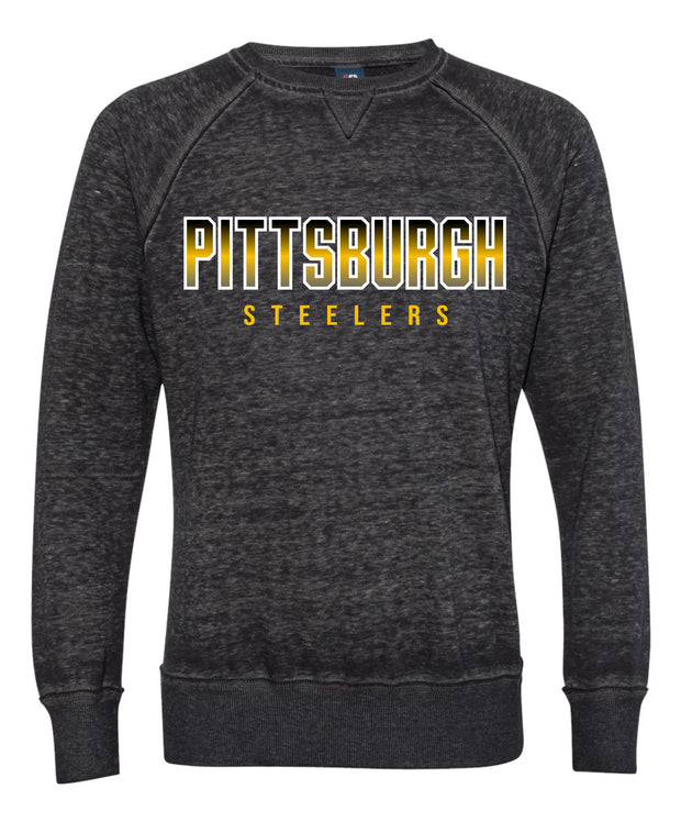 PITTSBURGH STEELERS ADULT UNISEX VINTAGE CREWNECK SWEATSHIRT