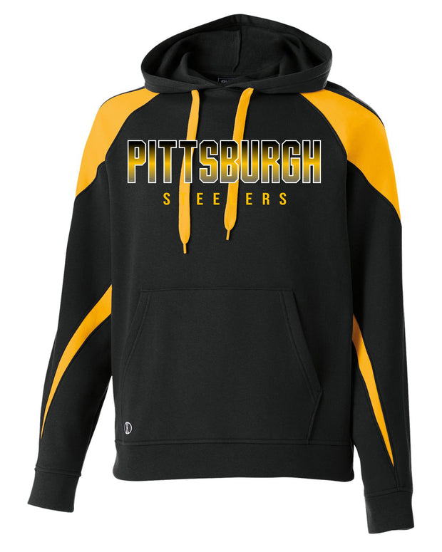 PITTSBURGH STEELERS UNISEX COLOR BLOCK HOODIE ADULT OR YOUTH