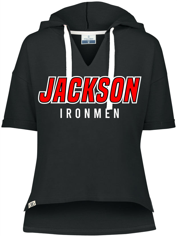 ADULT LADIES JACKSON IRONMEN HOODED SHIRT