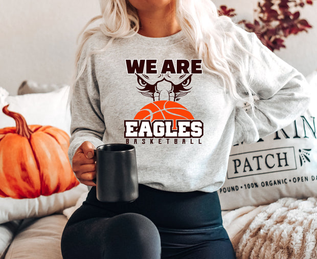 WE ARE EAGLES BASKETBALL ADULT UNISEX CREWNECK SWEATSHIRT