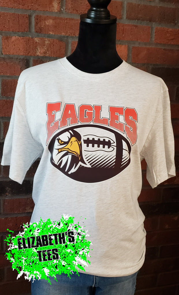 Eagles Football Adult T-Shirt