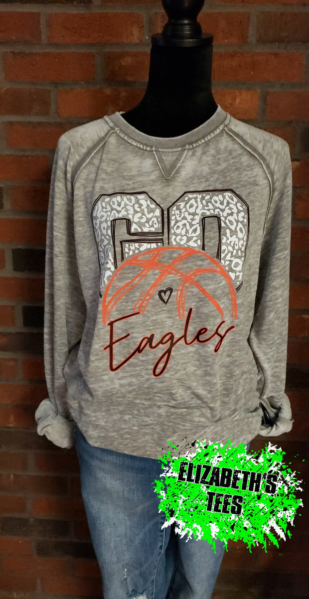 EASTERN EAGLES BASKETBALL UNISEX CREWNECK