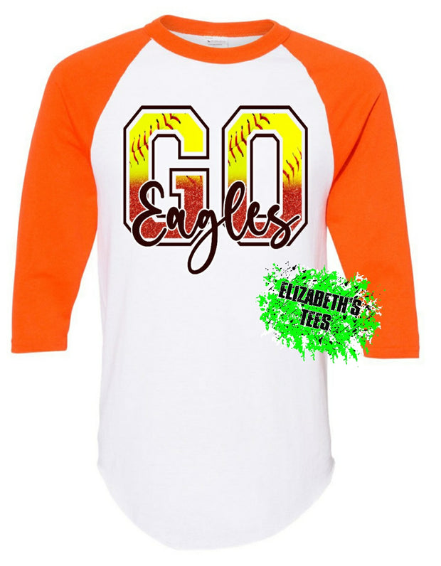 Go Eagles Softball Adult Unisex