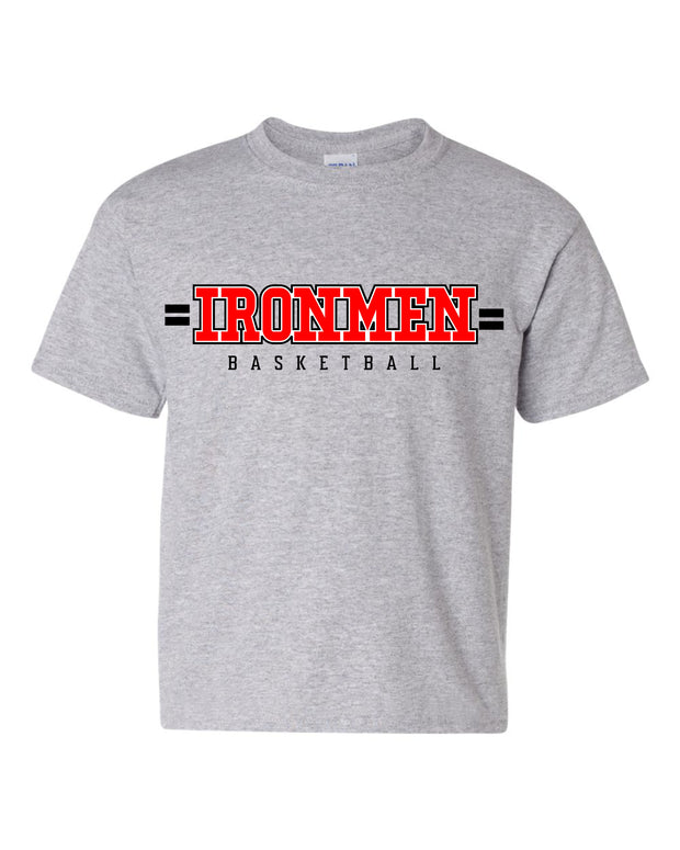 YOUTH UNISEX SHORT SLEEVE IRONMEN BASKETBALL