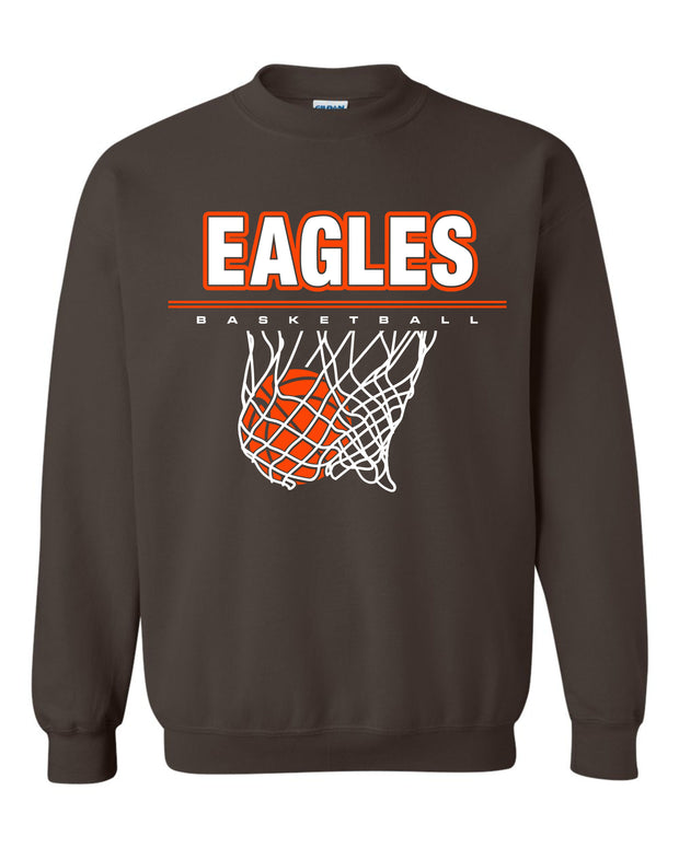 ADULT UNISEX EAGLES BASKETBALL CREWNECK SWEATSHIRT