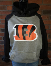 B Adult Unisex Hooded Sweatshirt