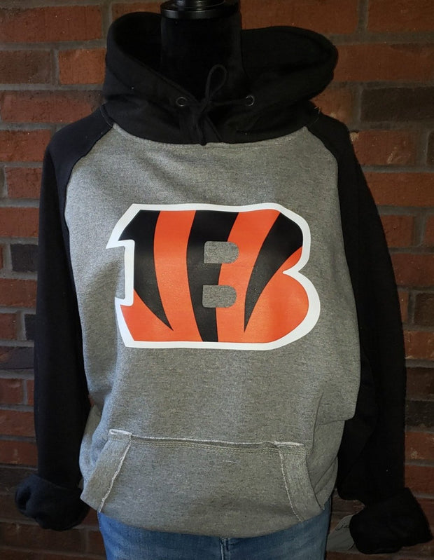 B Adult Unisex Hooded Sweatshirt