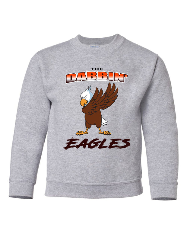 YOUTH UNISEX EAGLES THE DABBIN EAGLES CREWNECK SWEATSHIRT