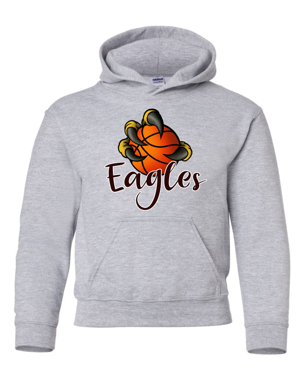 YOUTH UNISEX EAGLES BASKETBALL HOODED SWEATSHIRT